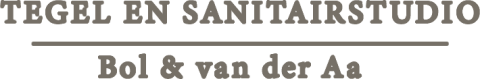 Logo Tegel en Sanitairstudio Bol & van der Aa
