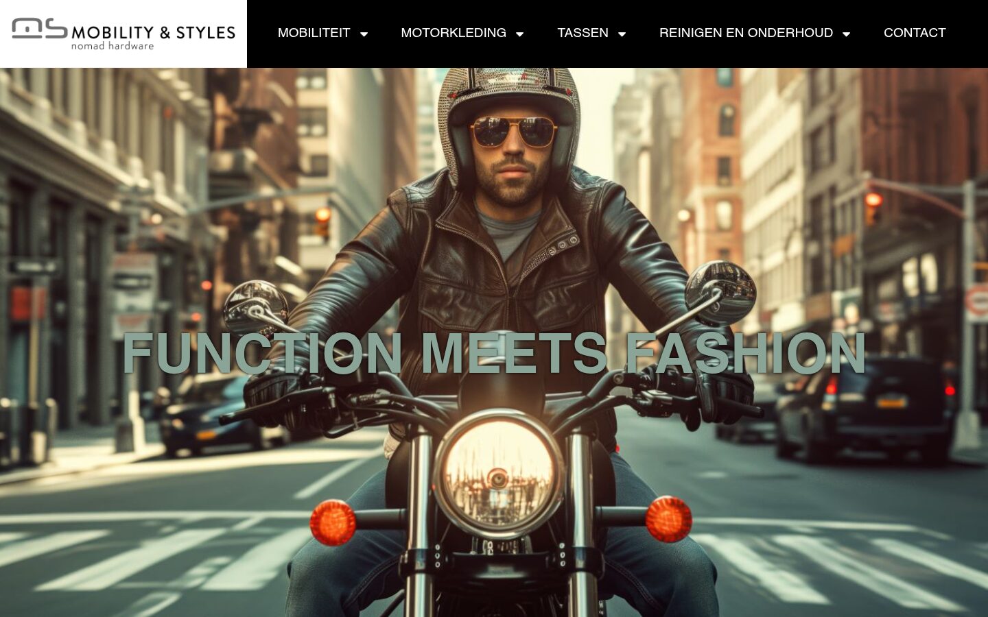 Website van Mobility & Styles