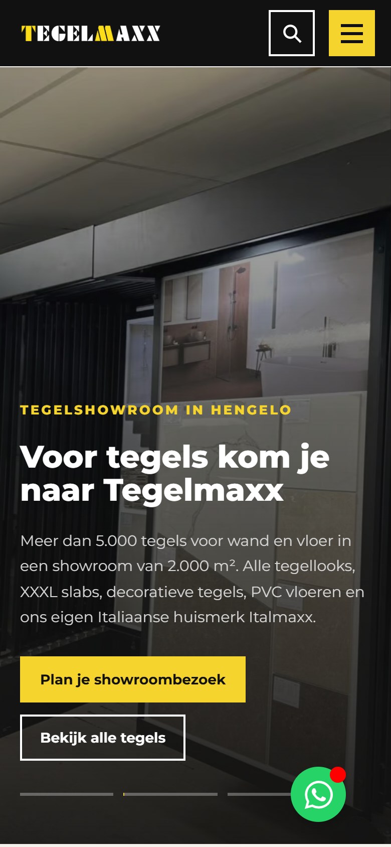 Tegelmaxx Hengelo website