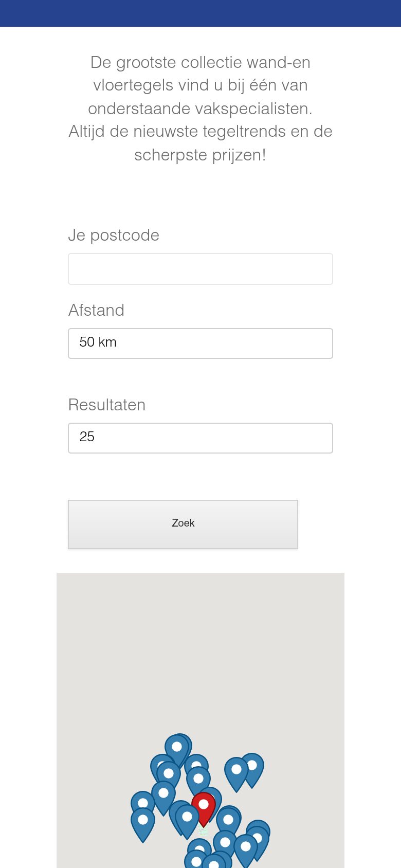 Waar kan ik tegels kopen website on a phone
